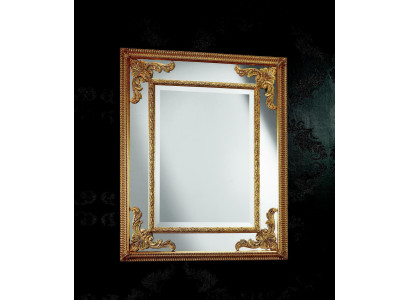 Decorazione Specchio Specchio da parete Specchio d'ingresso Bagno Ingresso Legno Specchietto Barocco