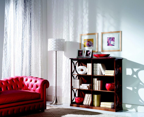 Mobili di lusso design Scaffale Libreria Marrone Legno classico Italiano