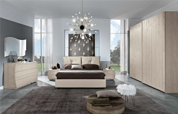 Bett Doppel Betten Möbel Einrichtung Bettgestelle Schlafzimmer Modern Luxus Neu