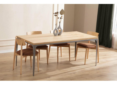 Tavolo da pranzo marrone tavolo di lusso stile sala da pranzo classico moderno mobili nuovi