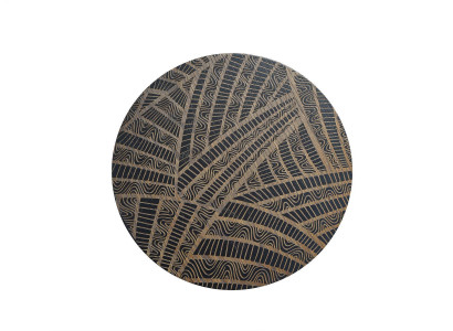 Design Tavolini da salotto Tavolino da caffè Tavoli rotondi Neri 2 pezzi di lusso