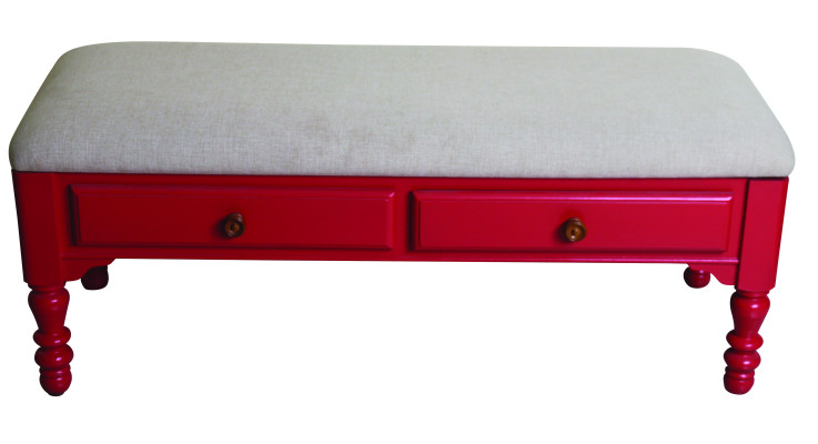 Textile designer lusso pouf imbottito American Sedile Relax Tavolino Divano Nuovo