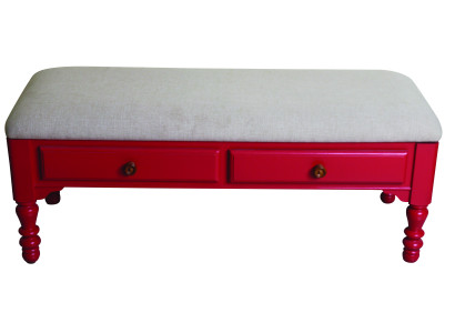 Textile designer lusso pouf imbottito American Sedile Relax Tavolino Divano Nuovo