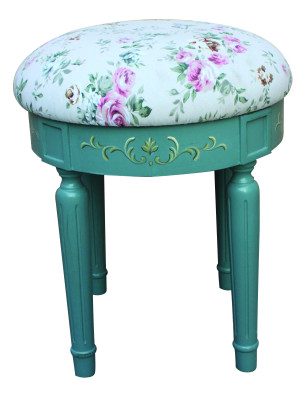 Designer cuscino sedile panca cuscino seduta sgabello panca tessuto legno stile casa di campagna