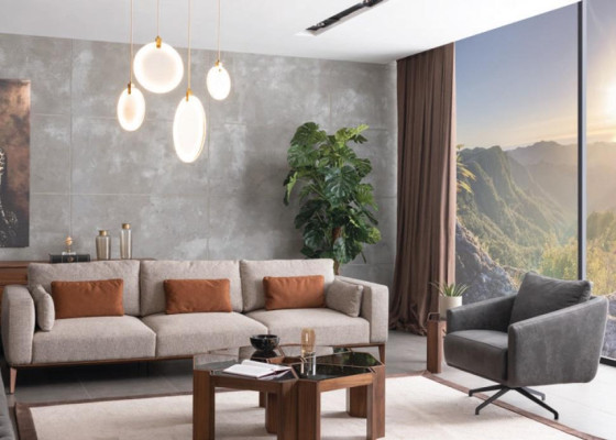 Set divani per soggiorno 4+3 Design moderno nuovo di lusso