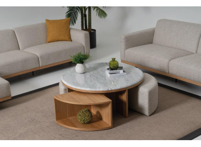 Soggiorno Tavolino Tavolo Design Mobili Lusso Arredamento Moderno