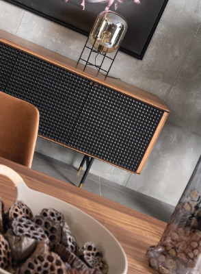 Gruppo tavolo da pranzo 4 sedie credenza mobili sala da pranzo