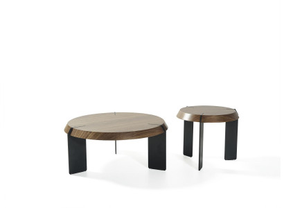 Tavolino da salotto Tavolino d'appoggio Tavolo design Tondo Tavolino da salotto Nuovo