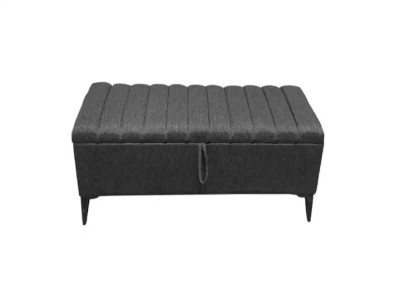Design sgabello design imbottito poggiapiedi otomana sedile tessile chaise longue pufa