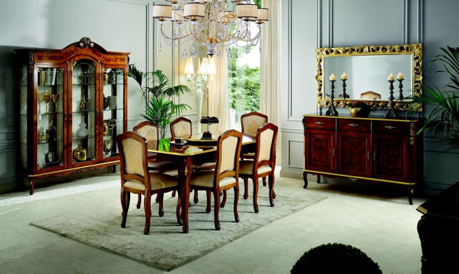 Set completo tavolo da pranzo 6 sedie sala da pranzo set da pranzo gruppo tavolo mobili 7 pezzi