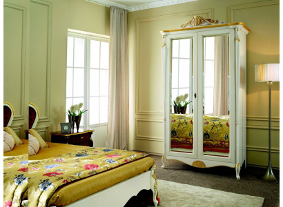 Mobili classici Specchio Armadio Armadio in legno Armadietto Credenza Comodini Italia