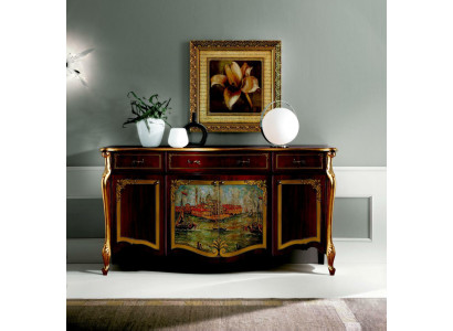 Mobili di design di lusso Buffet Barocco Comò credenza xxl Design italiano nuovo
