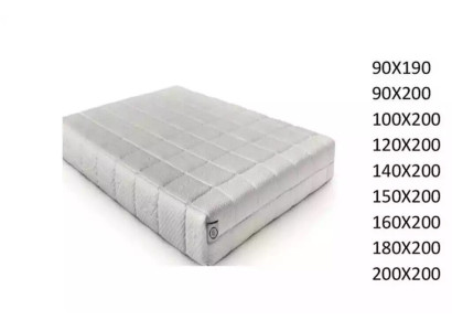 Materasso di alta qualità 25 cm King Size Estremamente spesso 200x200 cm