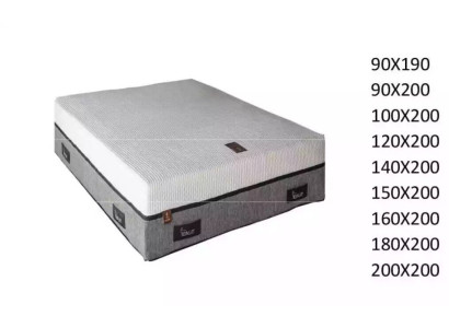 Alta qualità Hotel Kingsize Materasso 25cm Extra Spesso Materasso 160x200cm