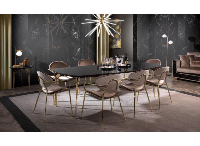Mobili gruppo tavolo + 6 sedie Set da pranzo set sala da pranzo 7 pezzi.