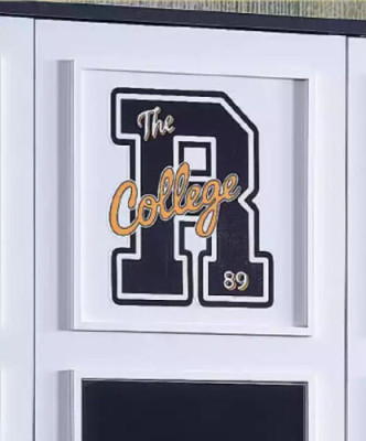 Stanza dei bambini Camera da letto Mobili Set completo Camera per ragazzi Nero Bianco 3 pezzi.