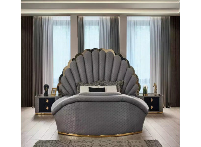 Design letto di lusso Mobili Letto matrimoniale Camera da letto Reale 200x200 cm