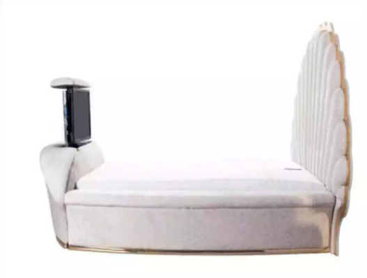 Letto reale Mobili da letto di lusso Camera da letto 200x200 Arredamento