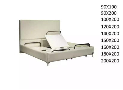 Camera da letto di lusso Letto Matrimoniale Letto in Legno Letti Imbottiti Cornice Letto Matrimoniale Moderna