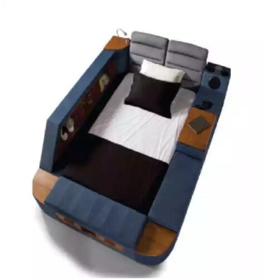 Letto multifunzionale Letti matrimoniali moderni Struttura letto Letti 200x200cm Hotel Nuovo