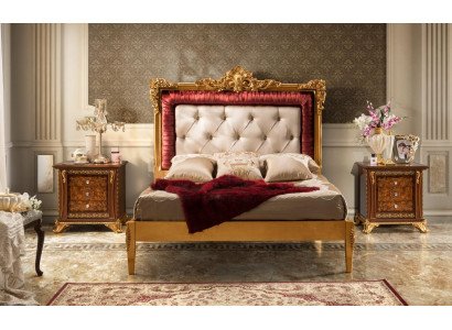 Letto matrimoniale con cornice letto Design dell'hotel Imbottitura Nuovo Lusso Letto Camera da letto Letti