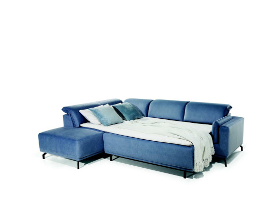 Divano ad angolo divano letto imbottito angolo divano sedile set di cuscini contenitore di stoffa nuovo