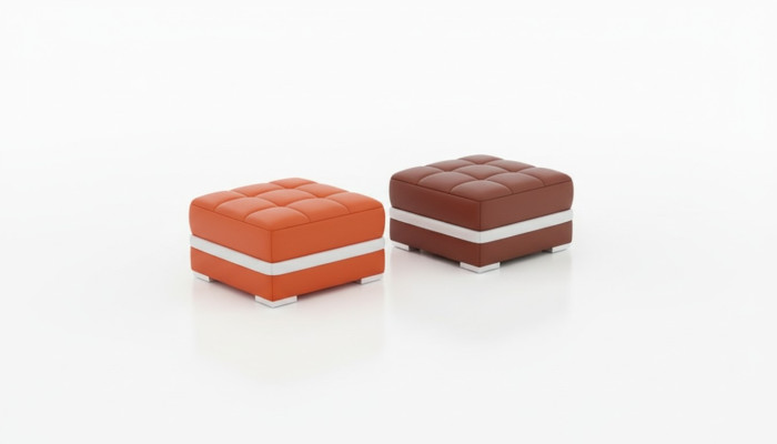 Design Pouf Poggiapiedi Pouf Ottomana Seduta Imbottita Pufa FT002
