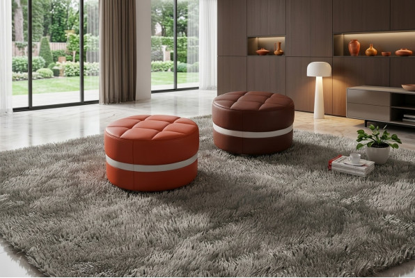 Design Pouf Poggiapiedi Pouf Pouf Poltrona Imbottita Pufa FT003