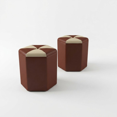 Design Pouf Poggiapiedi Pouf Ottomana Sedile Imbottito Pufa FT007