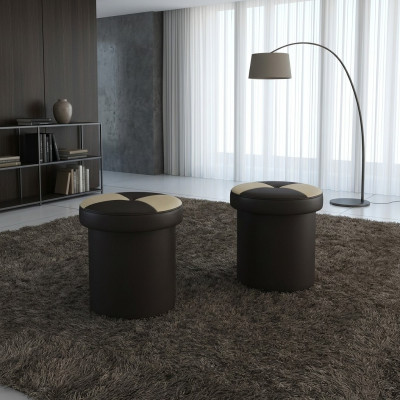 Design Pouf Poggiapiedi Pouf Pouf Sedia Chaise Imbottita FT008