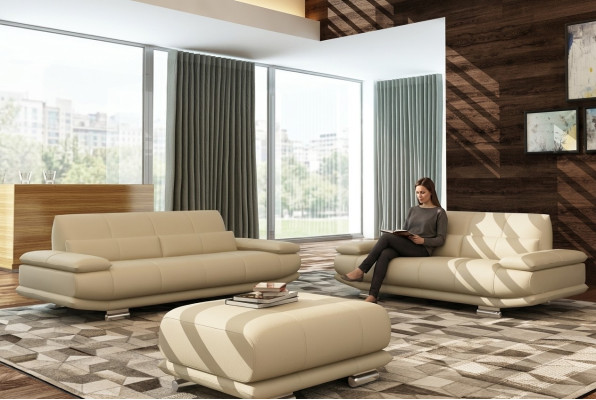 Divano design moderno 5135 3 + 2 posti Wohnlandschaft Garnitur Sofà nuovi