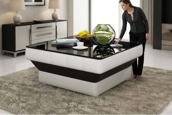 Tavolino Tavolo Tavolini Tavolo in vetro Tavoli Design Sicuro per bambini