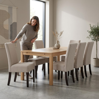 6x set di sedie con seduta imbottita per salotto, ufficio, studio medico, lounge, club