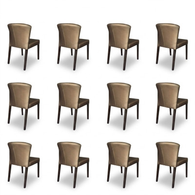 8 sedie design complete di cuscino leh garnitura sedie compatte moderne nuove