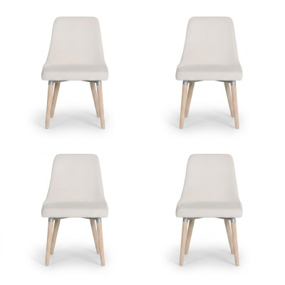 4x poltroncine imbottite design sedie sedia vedi salotto poltrona club set
