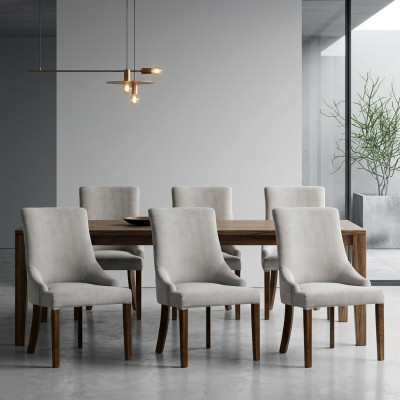6x Set di sedie imbottite design, poltrona poltroncina completa lounge club nuova