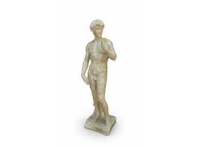 David Scultura Sculture Figure Antico Stile Statua Statue Figura XXL 115 cm Nuovo