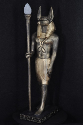 Disegno della figura egiziana Statua Scultura Figure Sculture Decorazione Nuovo P2875x1335