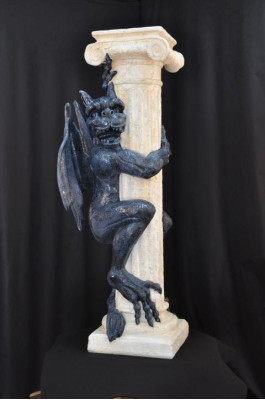 Design Colonne Colonna Gruppo Gotico Sculture Colonne Sculture Fiori Supporto
