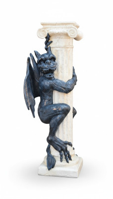 Design Colonne Colonna Gruppo Gotico Sculture Colonne Sculture Fiori Supporto