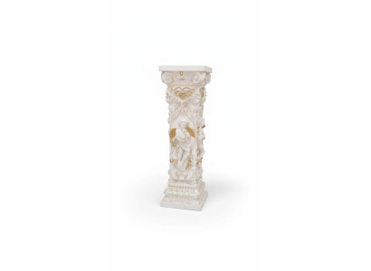 Colonna design con Amoretto 100 cm Figure Colonne Base Fiori Supporto Statua Nuova