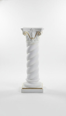 Colonna Marmo Stile Decorazione Colonne Statua Scultura Supporto Sculture Decorazione 1015