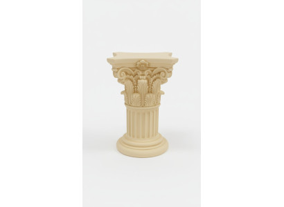 Colonna medusa Colonne romane Marmo Scultura Figura Decorazione Supporto 1021