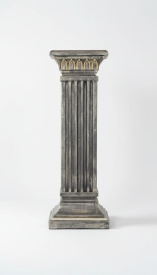 Colonna di Medusa statua colonna romana in marmo figura decorativa supporto 1050