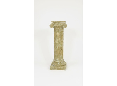 Colonna di Medusa - Colonne romane - Scultura in marmo - Decorazione statuaria - Supporto decorativo 1639