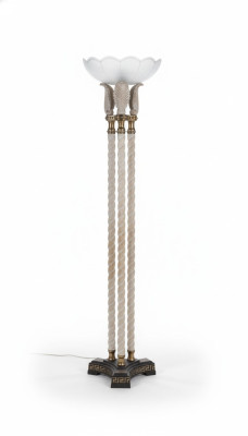 Olympo luce a fuoco lampada da terra lampada da pavimento lampade da terra luci design XXL