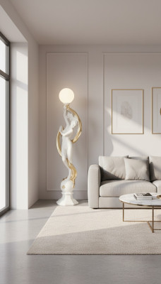 Design lampada da terra XXL Lampada a stelo Lampade Illuminazione classica 6875