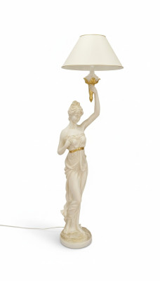 Scultura lampada da terra design XXL Lampada da terra Stand Light Living Room Lights 183cm