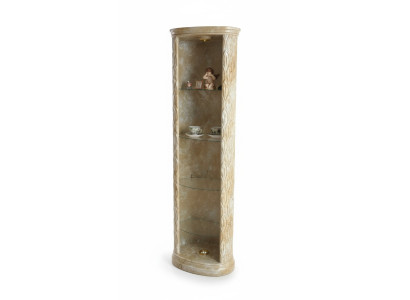 Vetrina da bar in stile antico Medusa XXL, vaso a colonna da pavimento, armadio vetrina 181 cm nuovo.