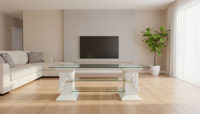 Classico mobile TV sideboard. Tavoli TV board Medusa scaffale vetrina